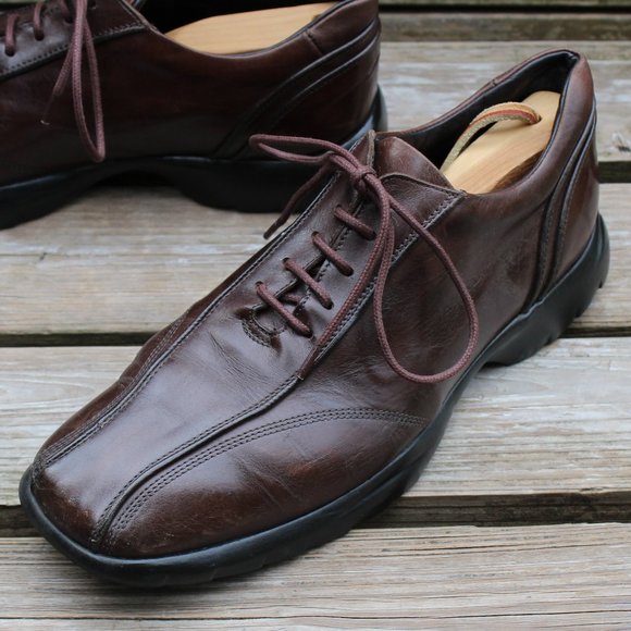 To Boot New York Brown Leather Casual Shoe, Made in Italy, Men's Size 9, EUC - Picture 4 of 12